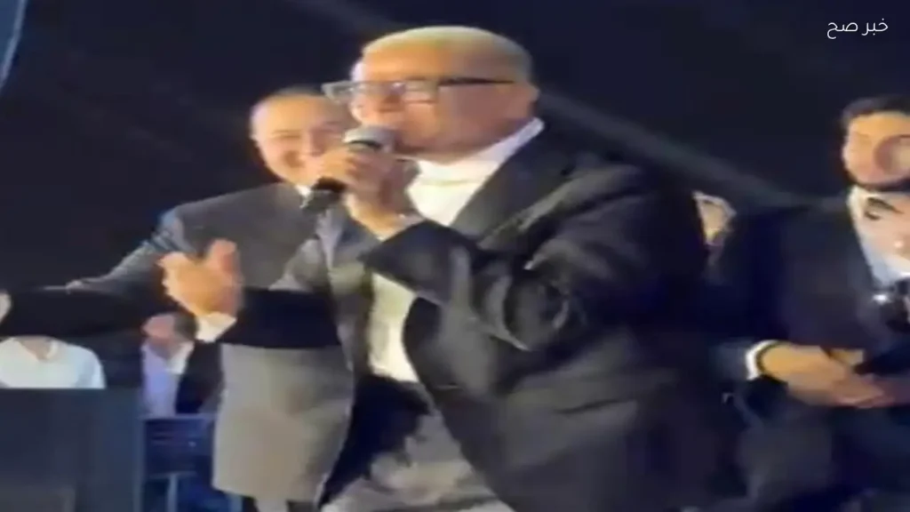 عمرو دياب يتألق في حفل زفاف ابنة شقيق عماد زيادة
