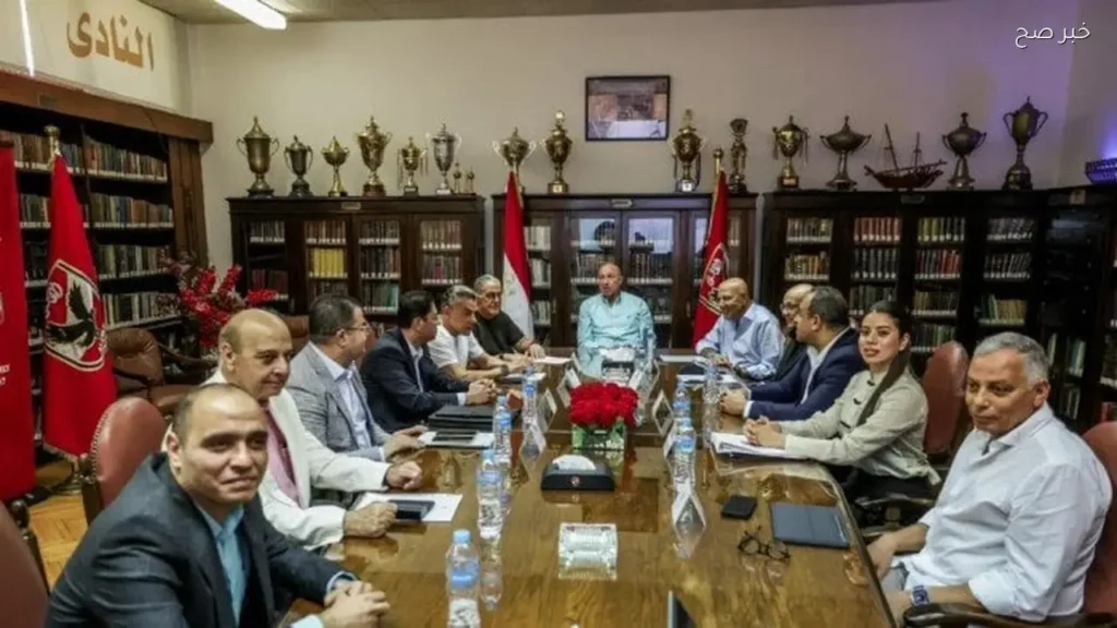 اجتماع الجمعية العمومية لشركة الأهلي يناقش عقود الرعاية والبث بحضور الخطيب