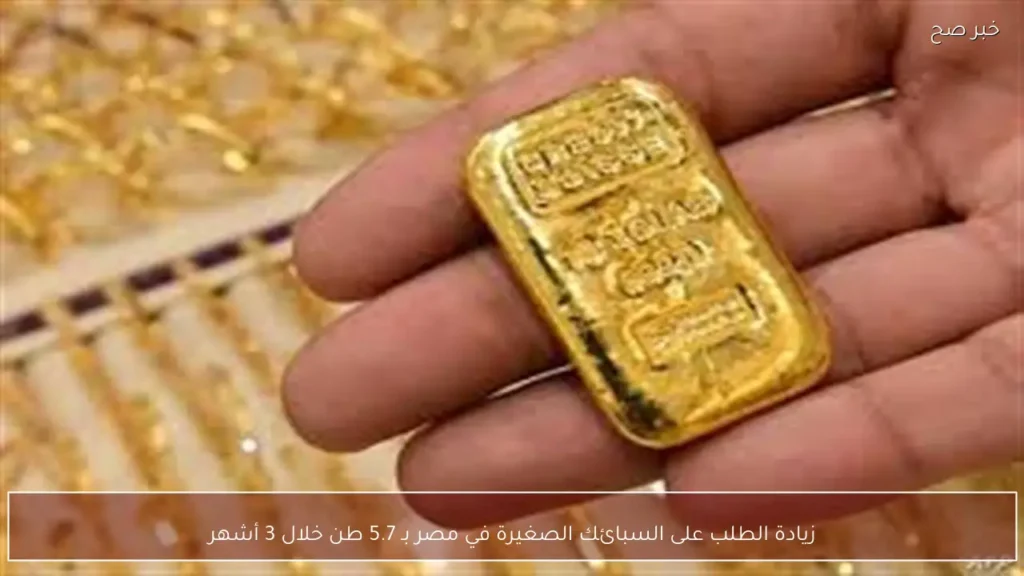زيادة الطلب على السبائك الصغيرة في مصر بـ 5.7 طن خلال 3 أشهر