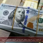 استقرار سعر الدولار مقابل الجنيه في البنوك المصرية اليوم