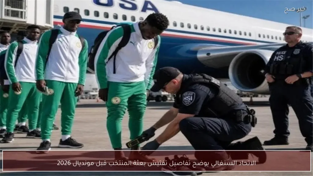 الاتحاد السنغالي يوضح تفاصيل تفتيش بعثة المنتخب قبل مونديال 2026