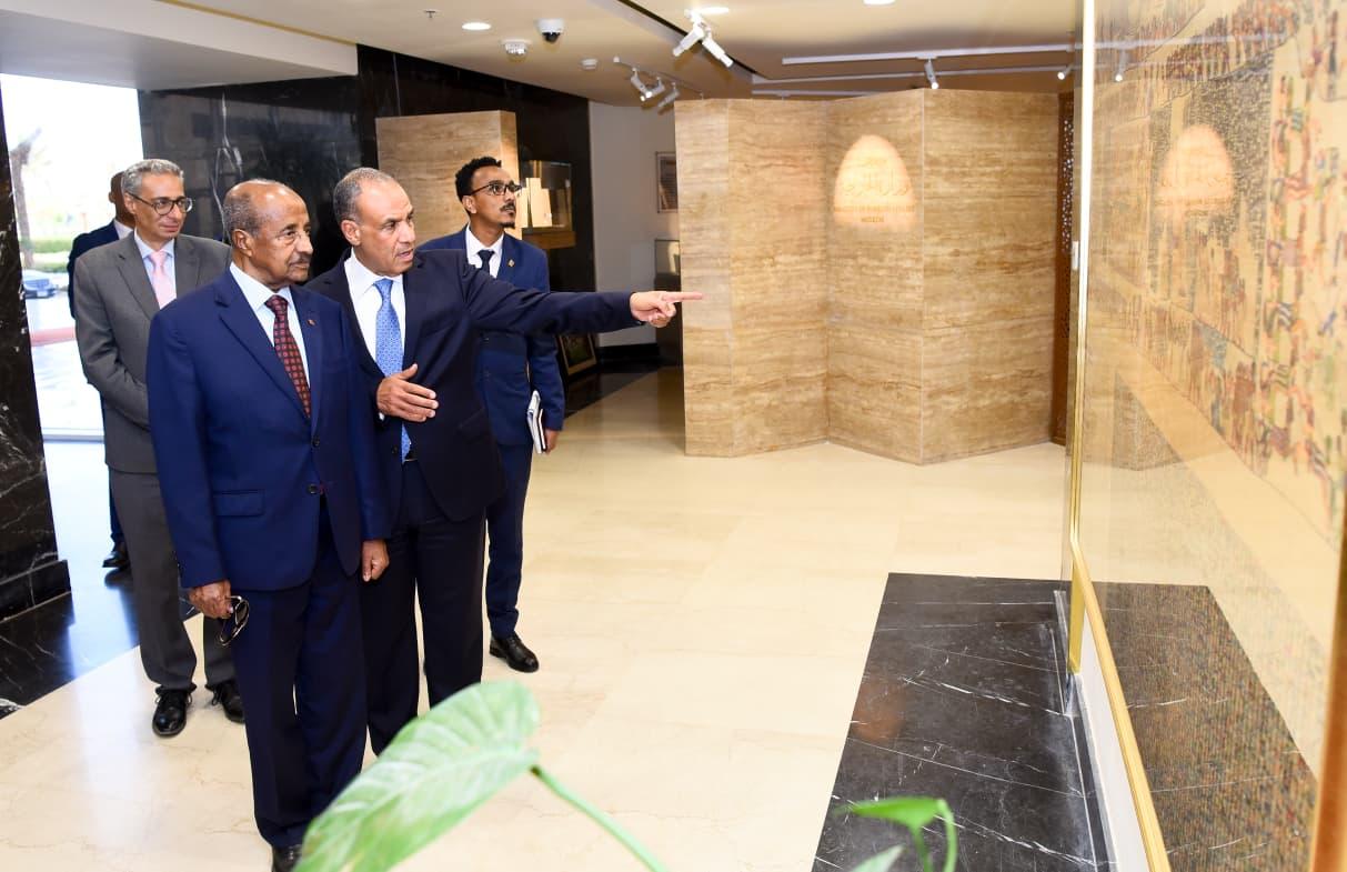 لقاء وزير الخارجية ونظيره الإريتري