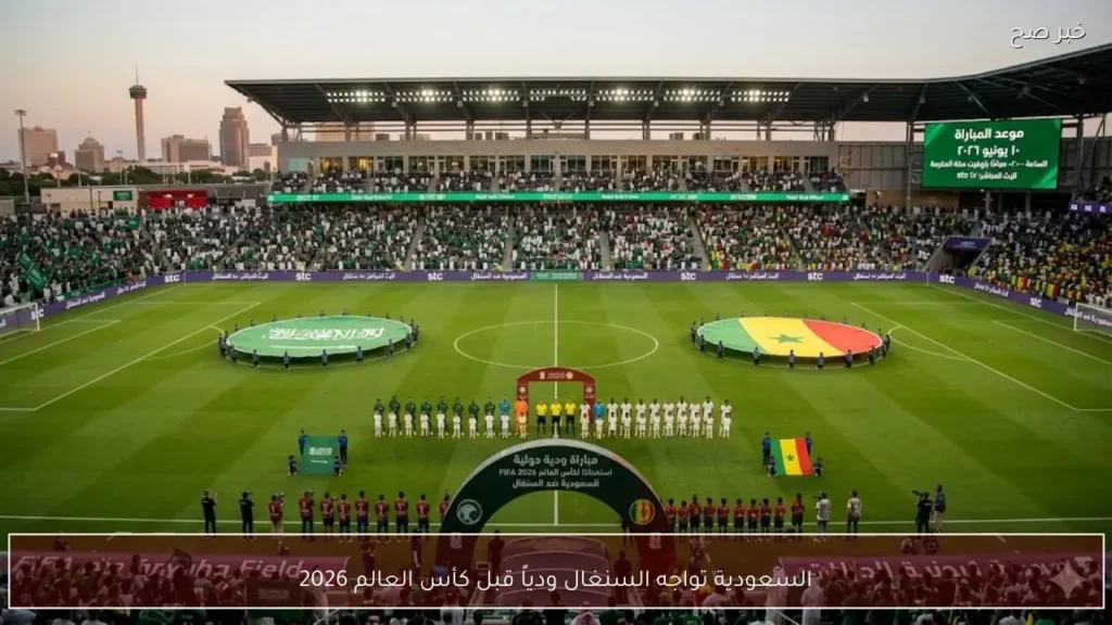 السعودية تواجه السنغال ودياً قبل كأس العالم 2026