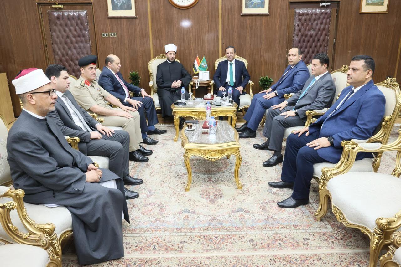 محافظ المنوفية ووزير الأوقاف