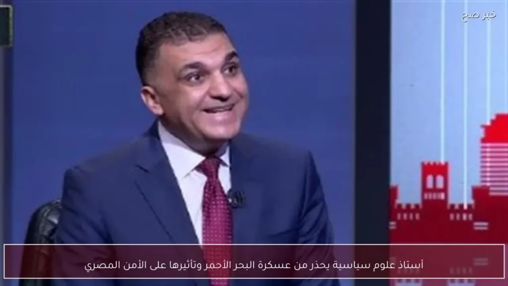 أستاذ علوم سياسية يحذر من عسكرة البحر الأحمر وتأثيرها على الأمن المصري