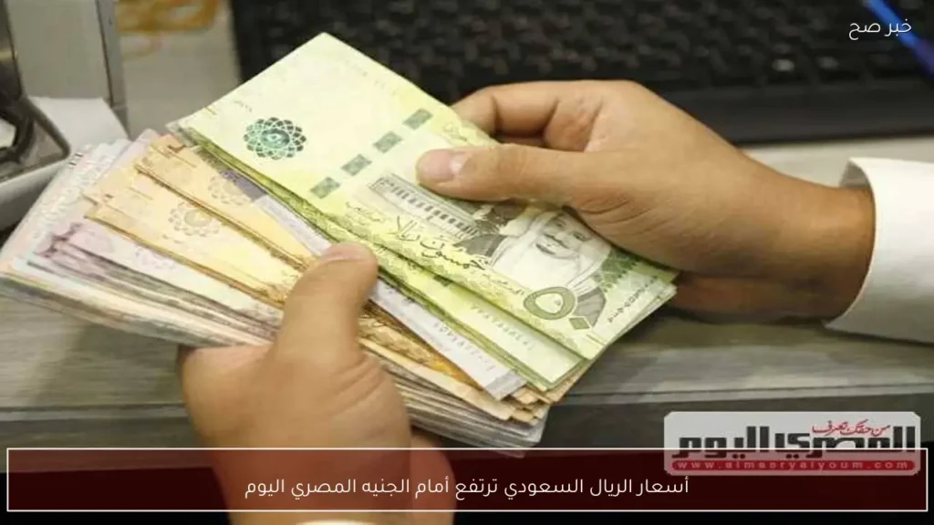أسعار الريال السعودي ترتفع أمام الجنيه المصري اليوم