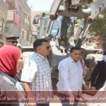 محافظ القليوبية يقود حملة لإزالة سوق بهتيم العشوائي بشبرا الخيمة