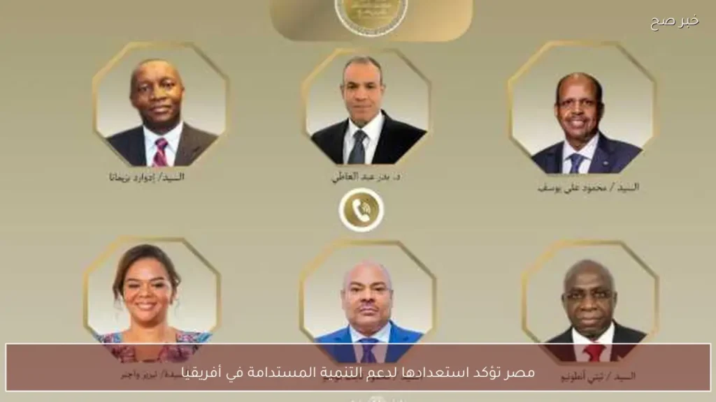 مصر تؤكد استعدادها لدعم التنمية المستدامة في أفريقيا