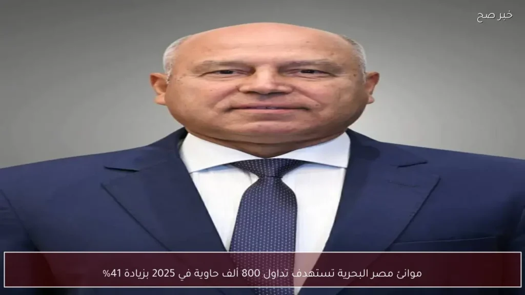 موانئ مصر البحرية تستهدف تداول 800 ألف حاوية في 2025 بزيادة 41%