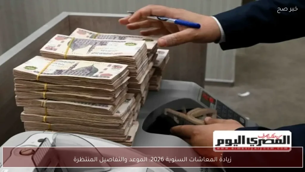 زيادة المعاشات السنوية 2026: الموعد والتفاصيل المنتظرة
