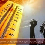 تحذيرات من ارتفاع درجات الحرارة إلى 44 درجة وتأثيرها على المحاصيل