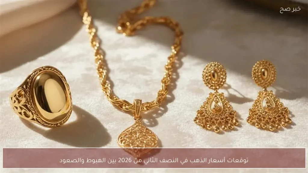توقعات أسعار الذهب في النصف الثاني من 2026 بين الهبوط والصعود