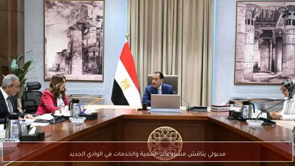مدبولي يناقش مشروعات التنمية والخدمات في الوادي الجديد