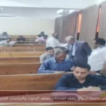 رئيس جامعة أسوان يتفقد امتحانات معهد البحوث والدراسات الإفريقية
