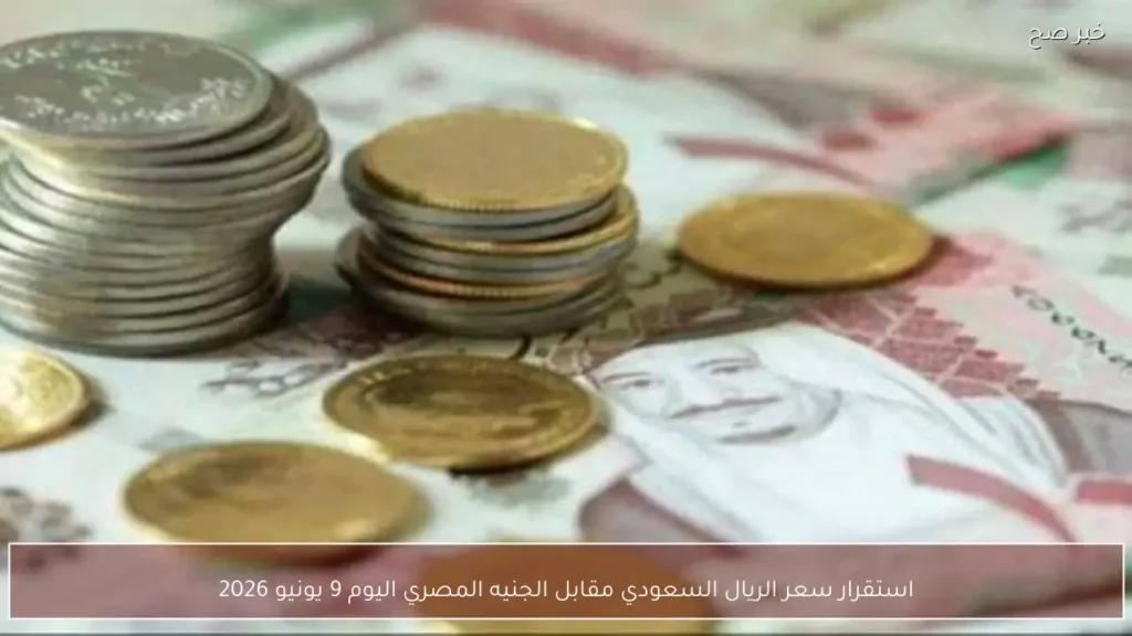 استقرار سعر الريال السعودي مقابل الجنيه المصري اليوم 9 يونيو 2026