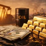 تراجع أسعار النفط والذهب مع ارتفاع الدولار وسط توترات الشرق الأوسط