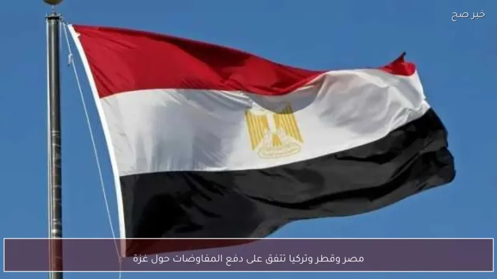 مصر وقطر وتركيا تتفق على دفع المفاوضات حول غزة