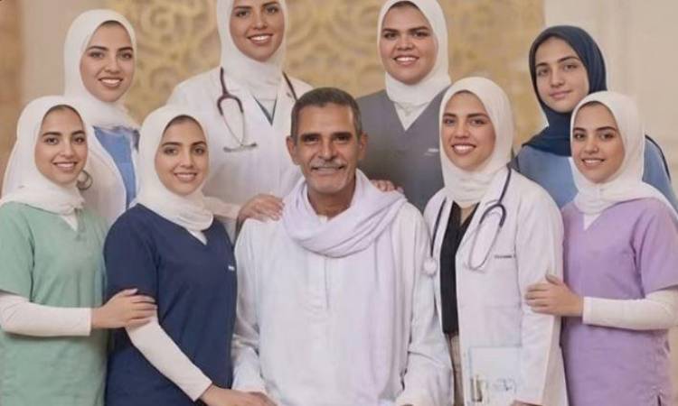 عم صلاح وزوجته وبناته