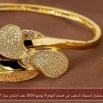 استقرار أسعار الذهب في مصر اليوم 9 يونيو 2026 بعد ارتفاع عيار 21