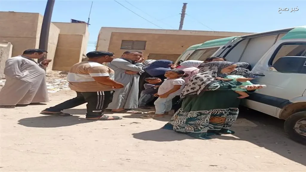 قافلة طبية مجانية لأهالي قرية أبو غالب بالجيزة
