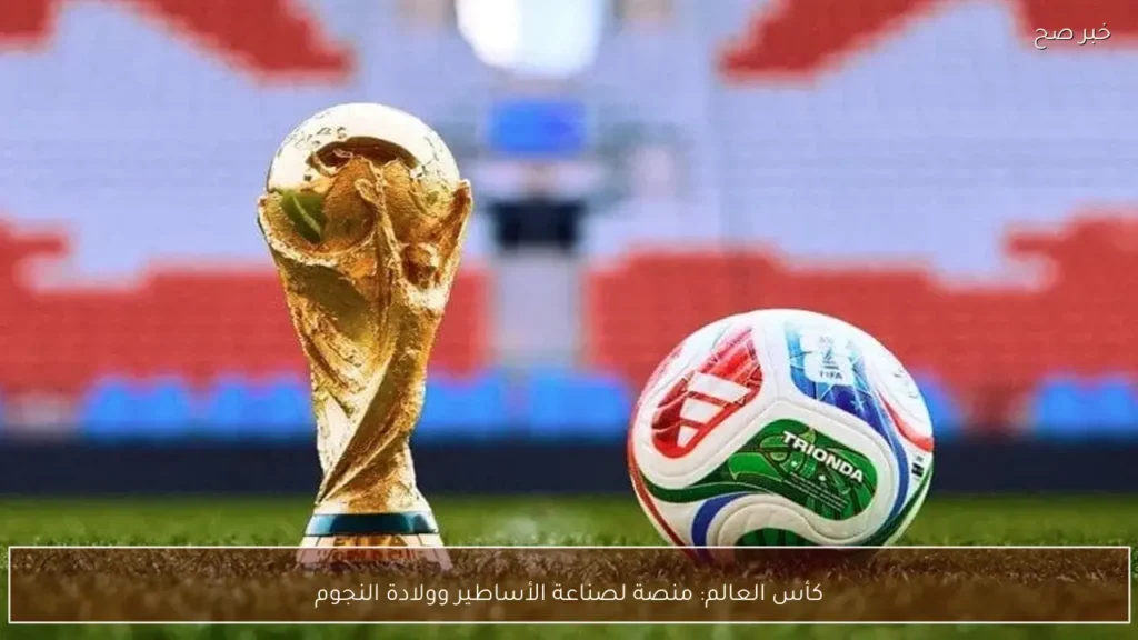 كأس العالم: منصة لصناعة الأساطير وولادة النجوم
