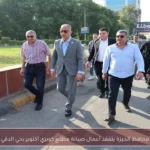محافظ الجيزة يتفقد أعمال صيانة مطلع كوبري أكتوبر بحي الدقي
