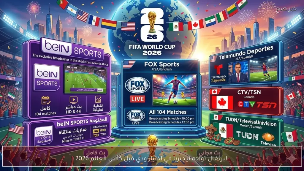 البرتغال تواجه نيجيريا في اختبار ودي قبل كأس العالم 2026