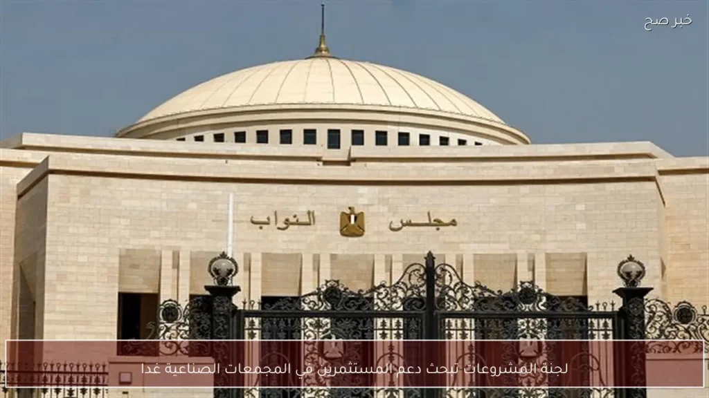 لجنة المشروعات تبحث دعم المستثمرين في المجمعات الصناعية غدا