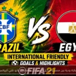 مباراة ودية بين مصر والبرازيل اليوم على ON Sport وأبو ظبي الرياضية