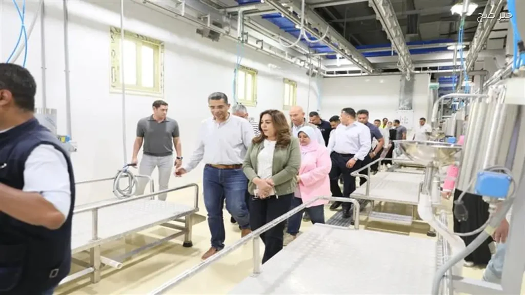 وزيرة التنمية المحلية تتفقد المجزر الآلي الجديد في الغردقة