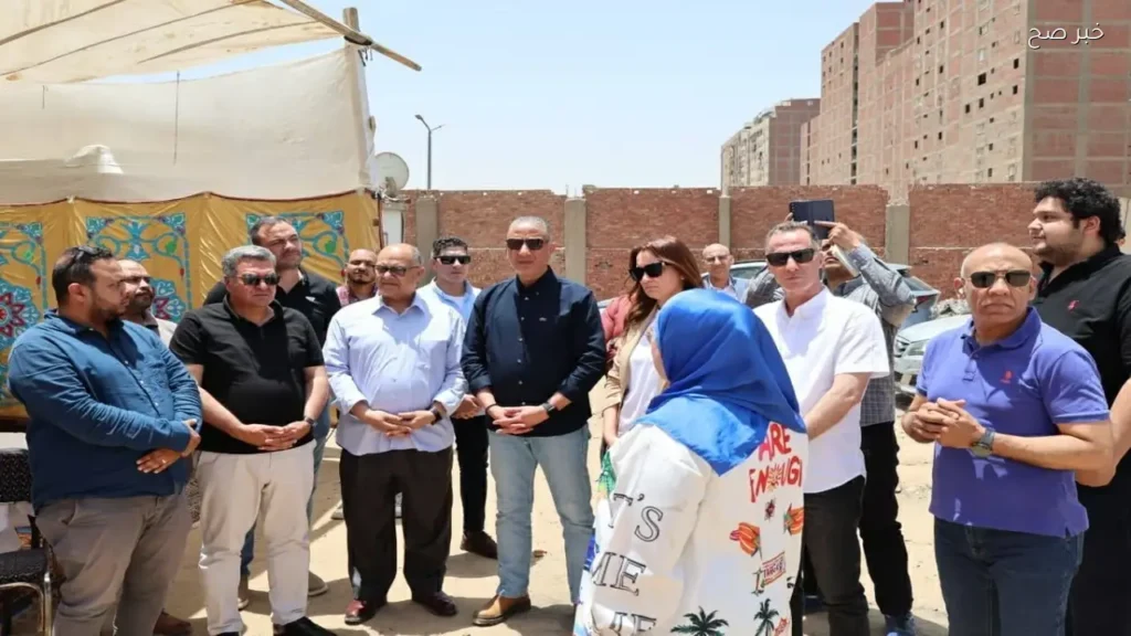محافظ الجيزة يطلق أعمال إنشاء مجمع مدارس كعابيش على مساحة 27118 م2
